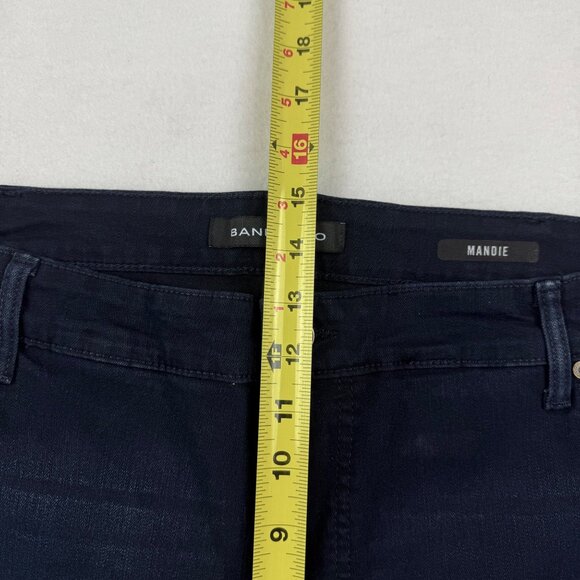 Bandolino Women's Mandie Luxe 360 Flex Straight Navy Jeans Plus Size 24W NWT - Picture 10 of 11